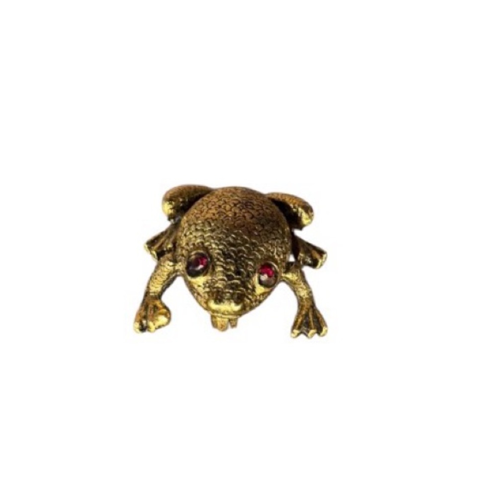Vintage Frog Brooch